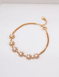 Eternal Snowflake Zirconia S925 Bracelet - Gold
