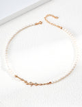 "Dreaming Galaxy" Liquid Pearl S925 Necklace - Gold