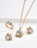 Forest Heartbeat Botanical 3-Piece Jewelry Set